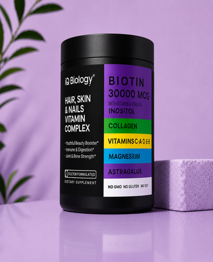 BIOTINA IQ | Biotina, Colágeno y Vitaminas