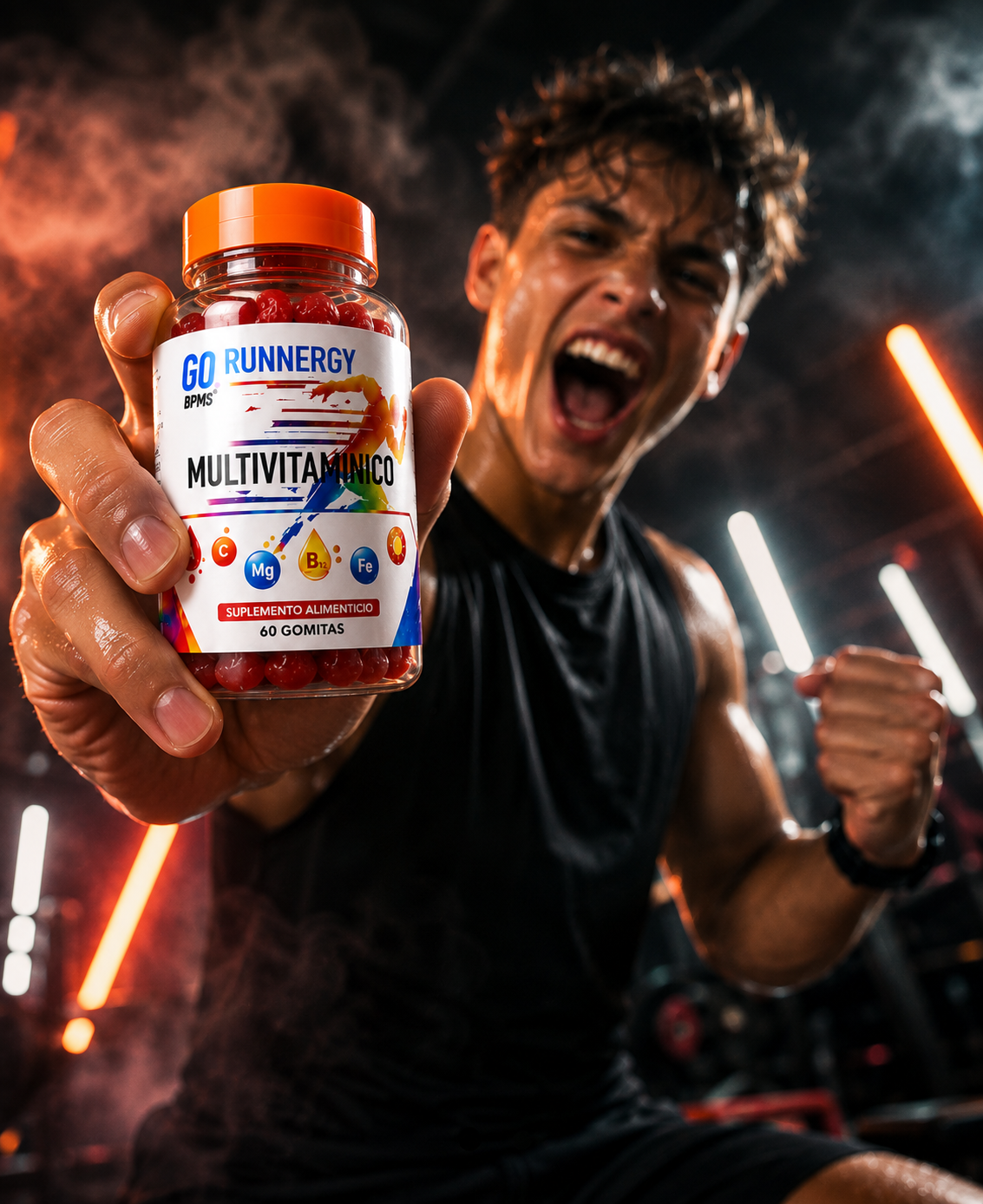 🍓 GO RUNNERGY / Gomitas para Energía y Vitalidad