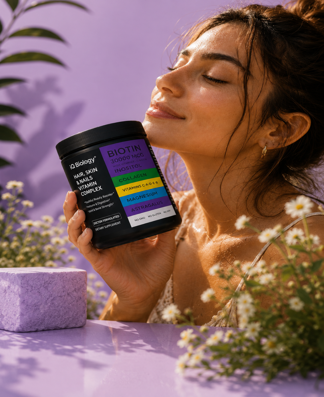 BIOTINA IQ | Biotina, Colágeno y Vitaminas