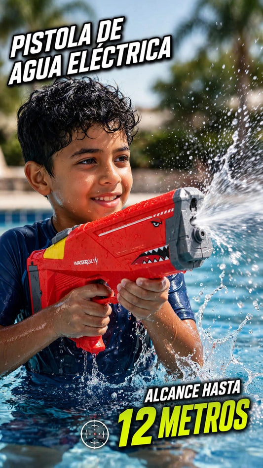 Pistola de agua eléctrica succion automatica